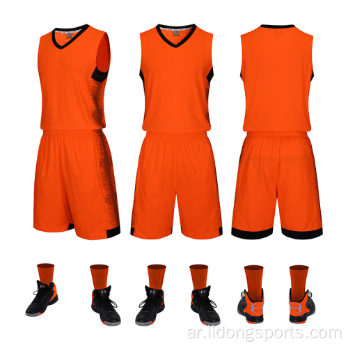 تصميم كرة السلة موحدة رقم مخصص لكرة السلة قميص
